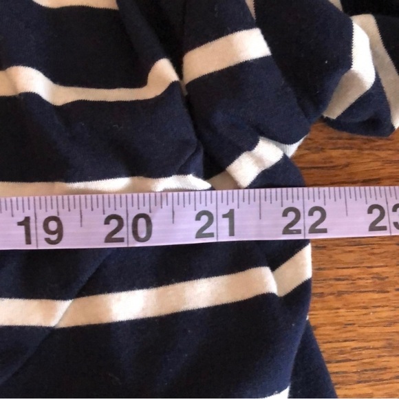 Maurices Nautical Stripe Tie Front Top - Picture 4 of 4